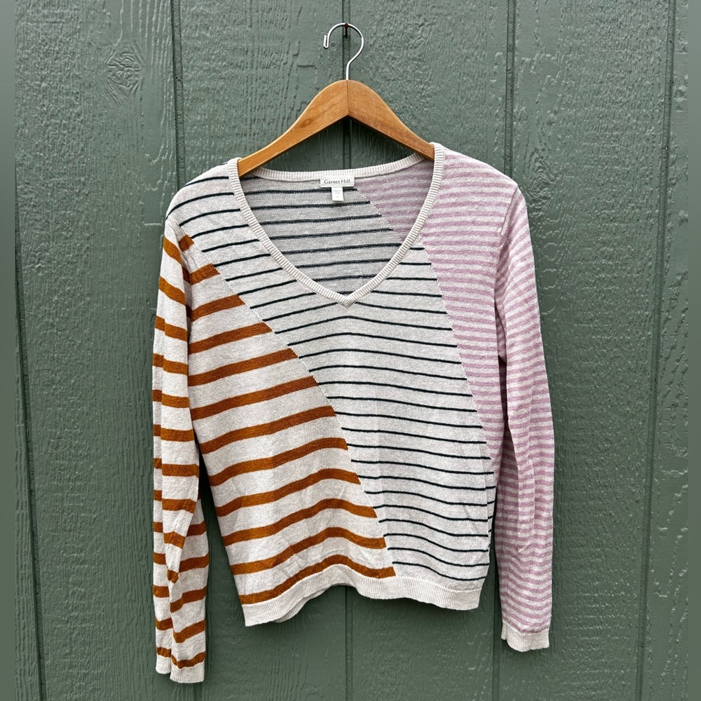 Garnet Hill Linen Sweater